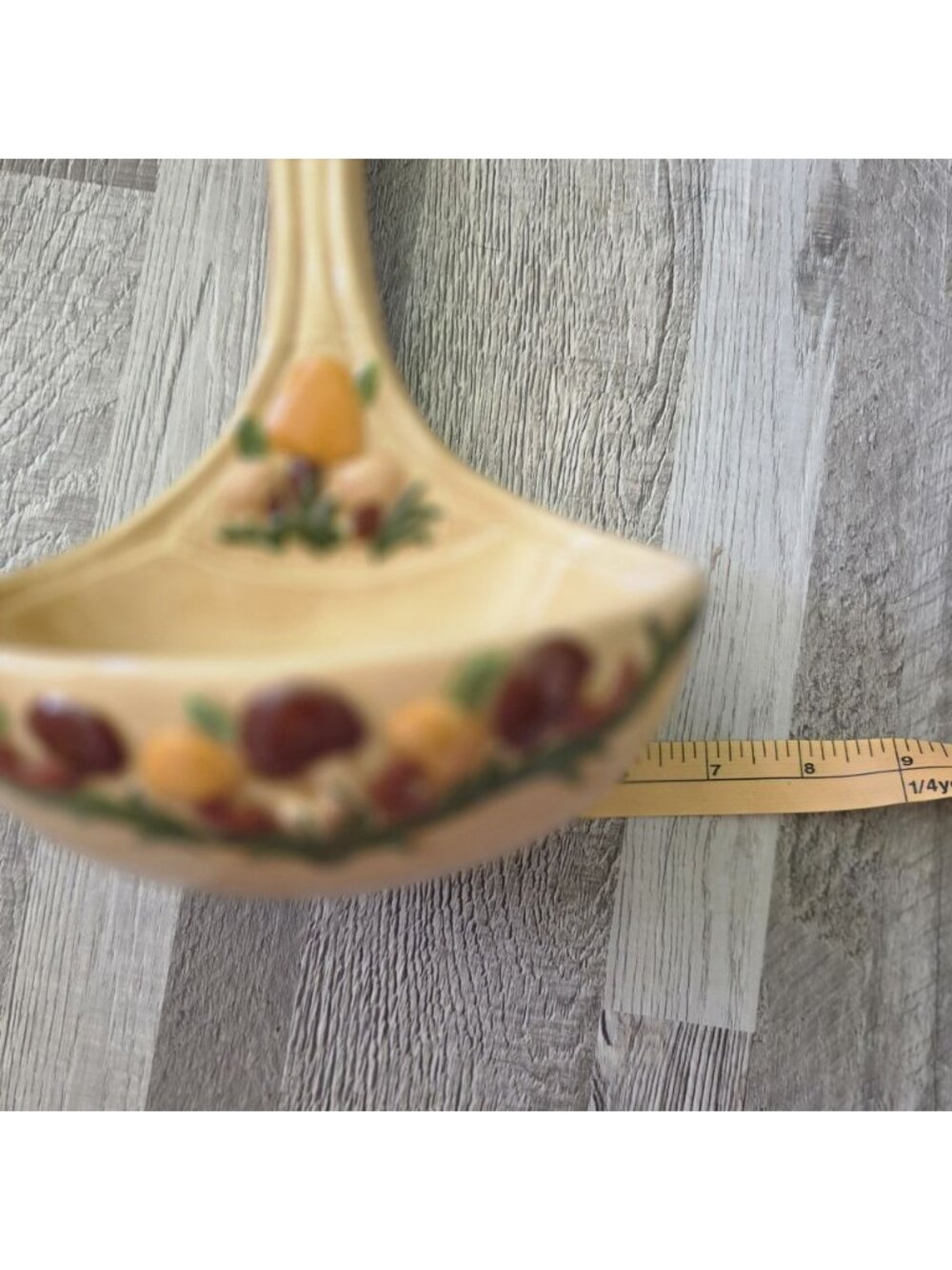 Arnel's 1970s Mushroom Ceramic Wall Ladle Cottagecore Kitchen Decor Boho - Picture 10 of 12